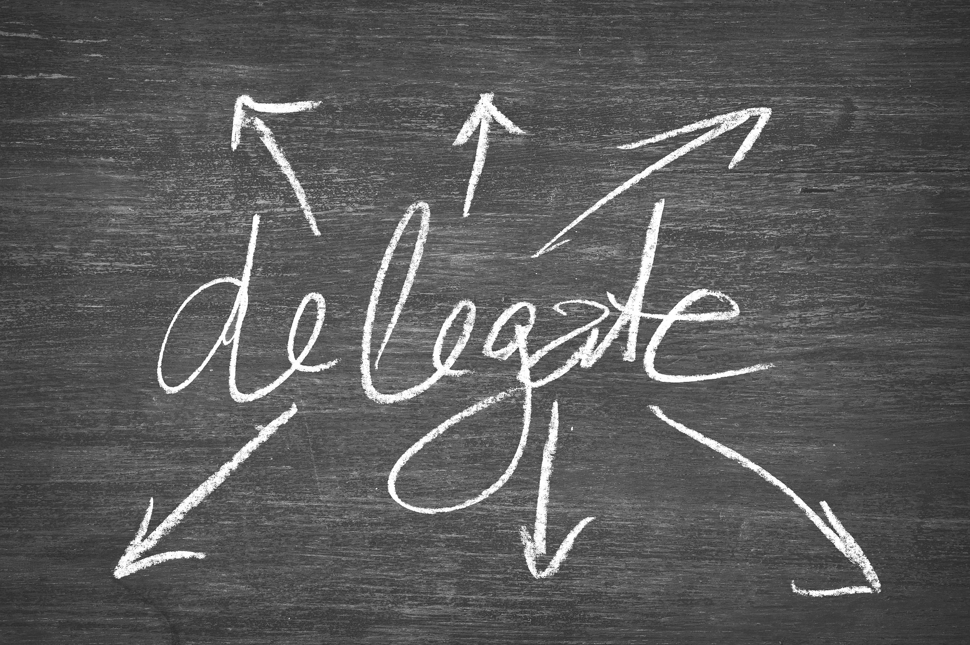 delegate in a small business